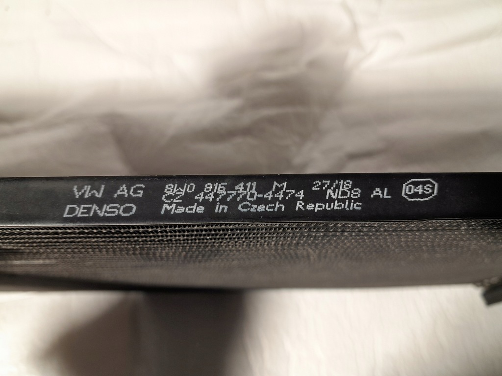 фото №6, Audi a4 b9 радіатор кондиціонера 8w0816411m