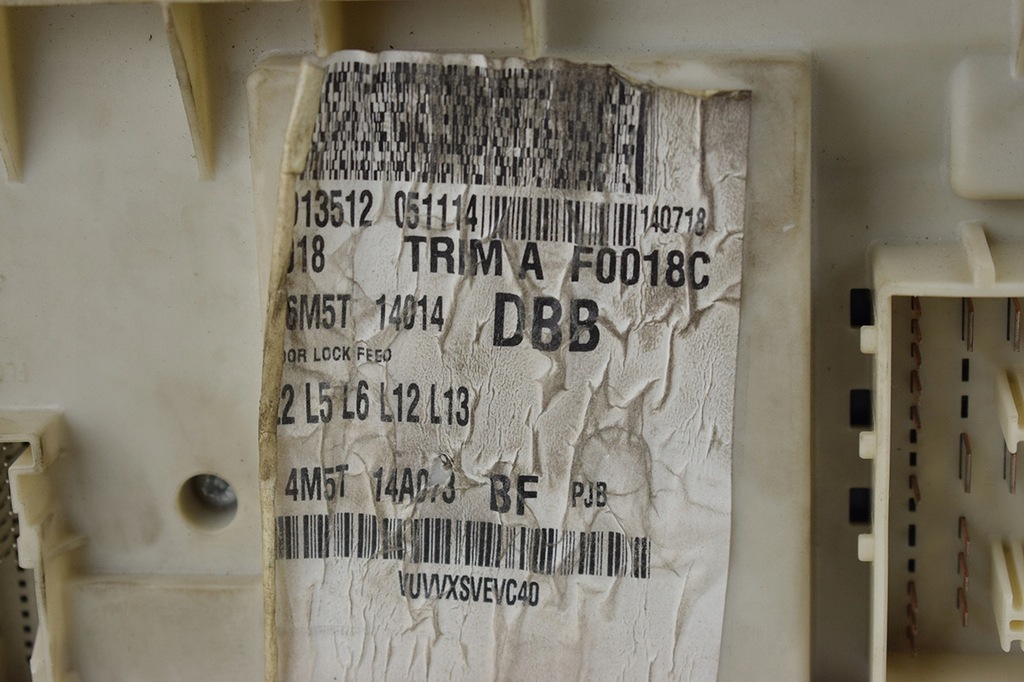фото №5, Коробка запобіжників модуль ford 6m5t14014 dbb