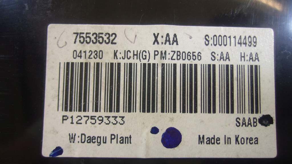 фото №5, Лічильник прилади saab 9-3 12759333