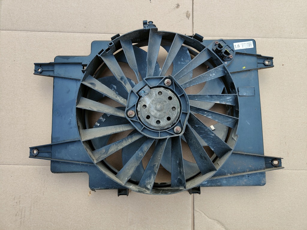 фото №1, Вентилятор радиатора alfa romeo 147 1.6 16v