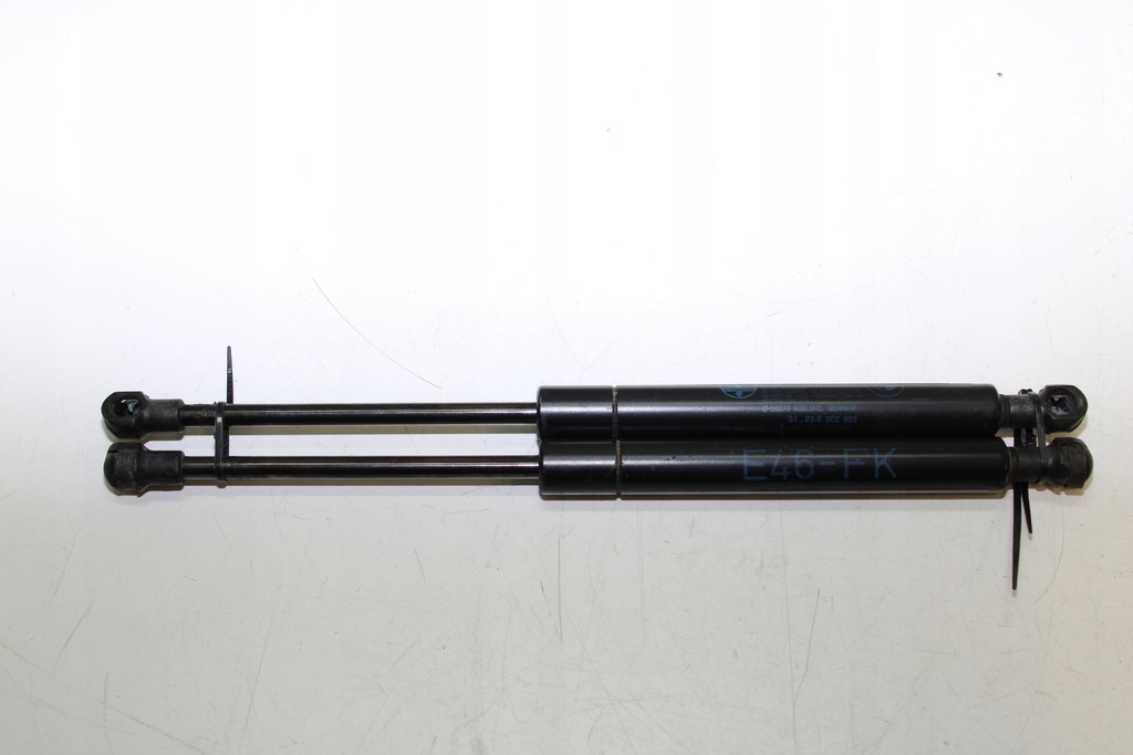 фото №4, Bmw e46 sedan амортизатори амортизатори капот перед 2szt привід oryg e46fk