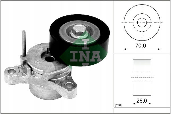 фото №1, Ina натяжитель ремень клиновой opel antara a cascada insignia a