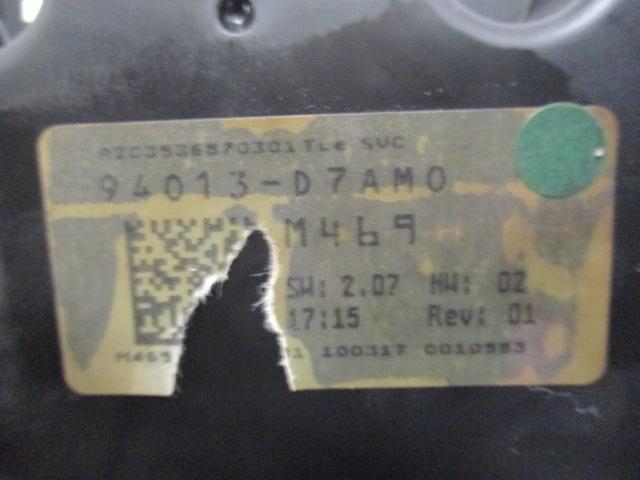 фото №12, Hyundai tucson ii 15- счетчик приборы 94013-d7am0