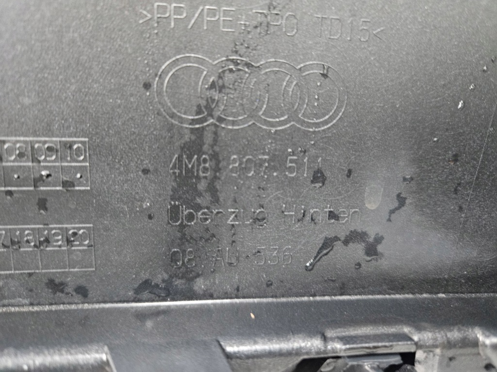 фото №16, Audi q8 2018 - бампер задня 6 x pdc 4m8807511 лак m7q