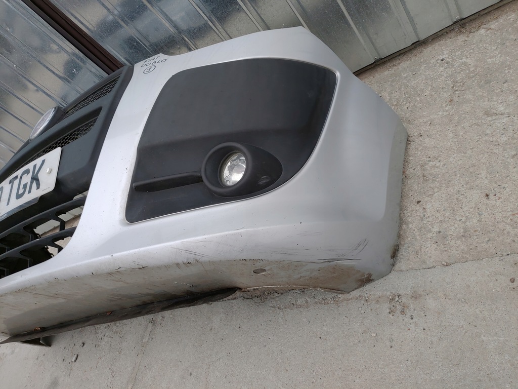 фото №8, Бампер перед kompletny fiat doblo ii 612 10-15