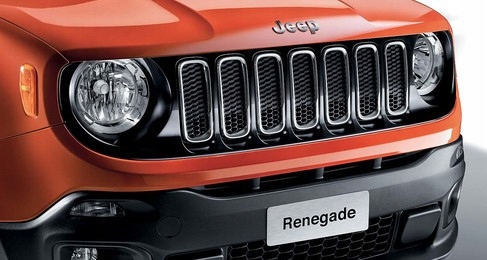 фото №1, Решітка радіатора решітка радіатора чорний блиск jeep renegade 14-18 71807416