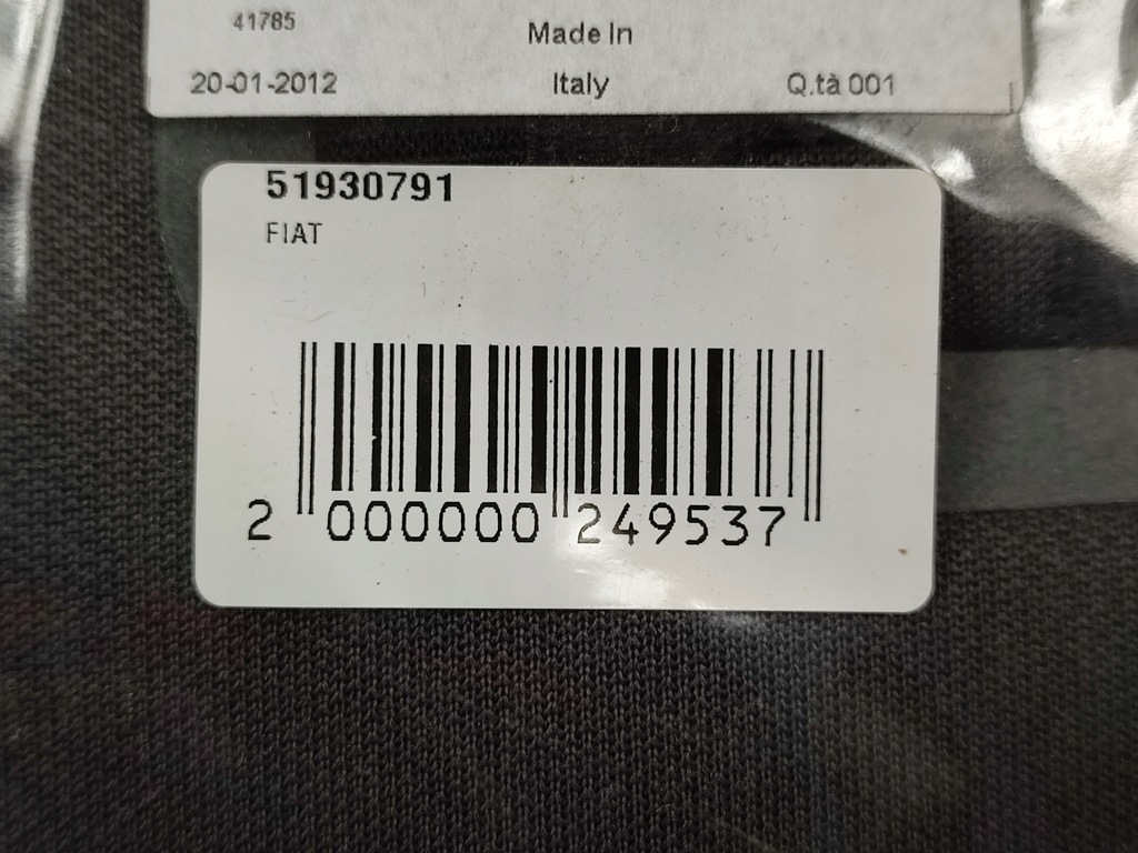 фото №12, Оббивка обшивка сидіння кишеня органайзер бардачок fiat panda 2012- aso