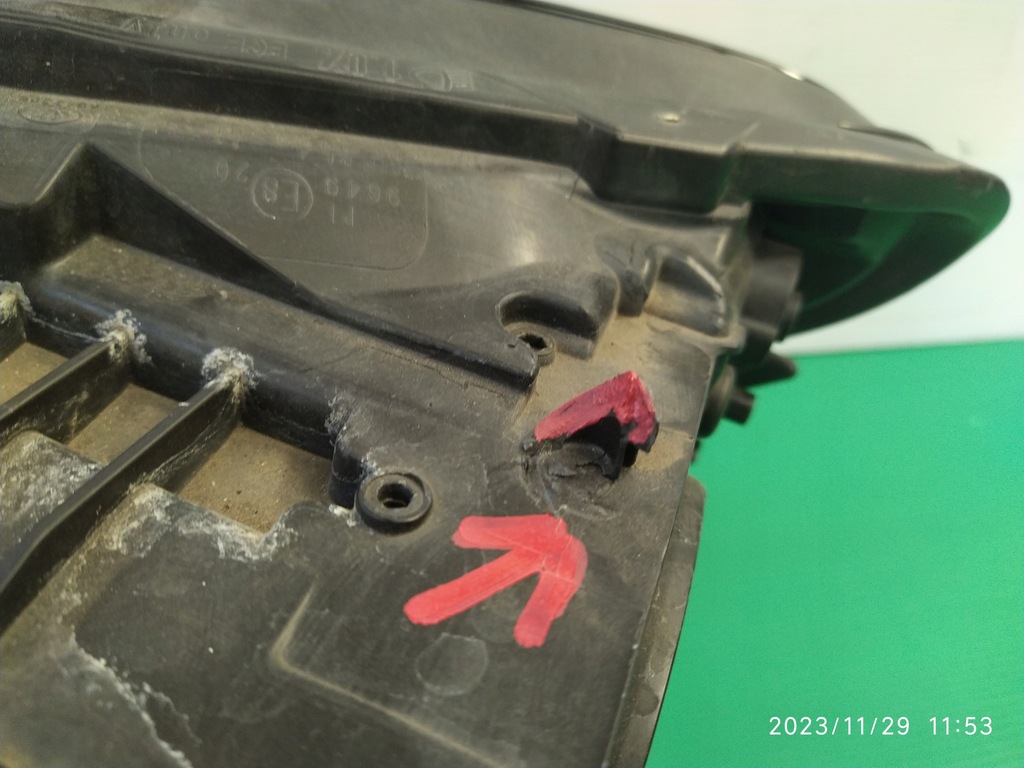 фото №10, Лампа правый перед mercedes b-klasa w247 a2479062603