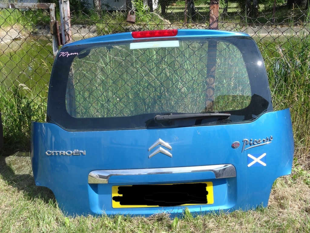 фото №1, Citroen c3 picasso кришка багажника багажника задня