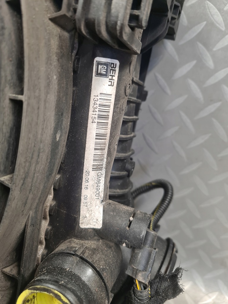 фото №8, Радіатор вентилятори набір комплект insignia a 2.0 cdti b20dth 170km