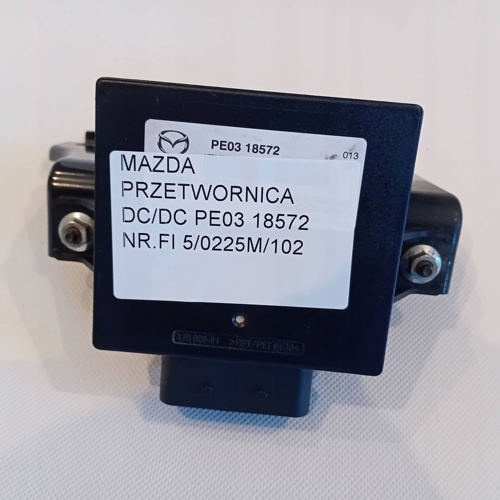 фото №1, Mazda преобразователь dc/dc модуль блок управления напряжения