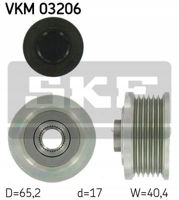 Генератор - зчеплення односторонній skf vkm 03206 Зі Шроту