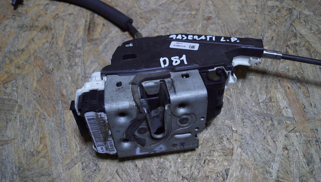 фото №5, Замок дверь левый перед maserati qp 673007276