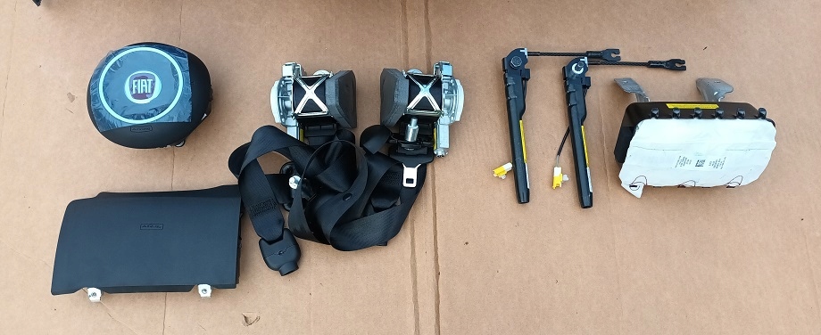 фото №1, Подушки безопасности ремни натяжители fiat 500 lift