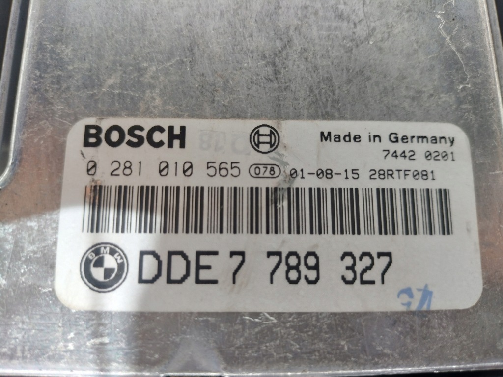 Bmw e46 блок керування двигуна 2.0 d 7789327 Зі Шроту