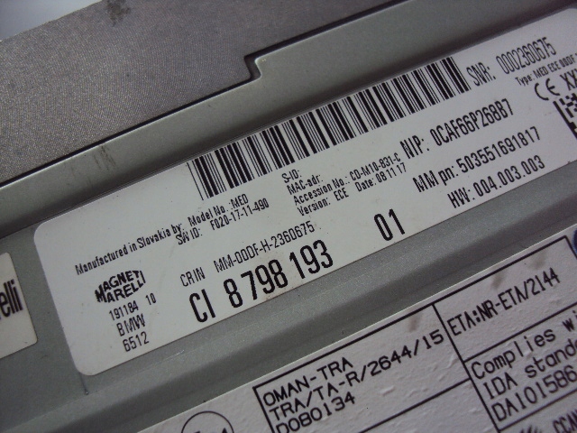 фото №7, Радио навигация bmw serii 5 f10 f11