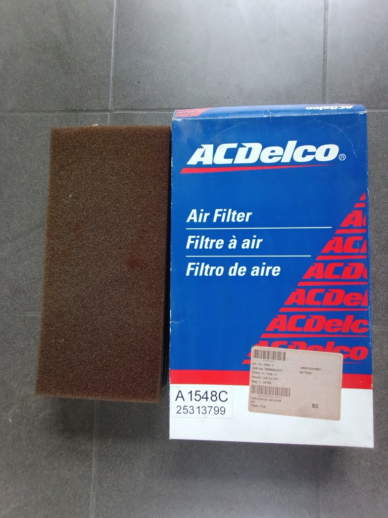 фото №1, Фильтр воздуха a 1548c ac delco