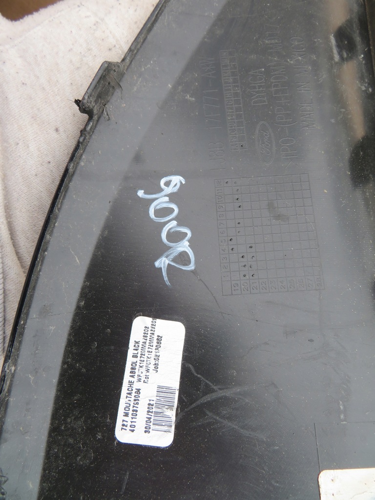 фото №16, Накладка спойлер молдинг бампера передняя ford mustang mach-e