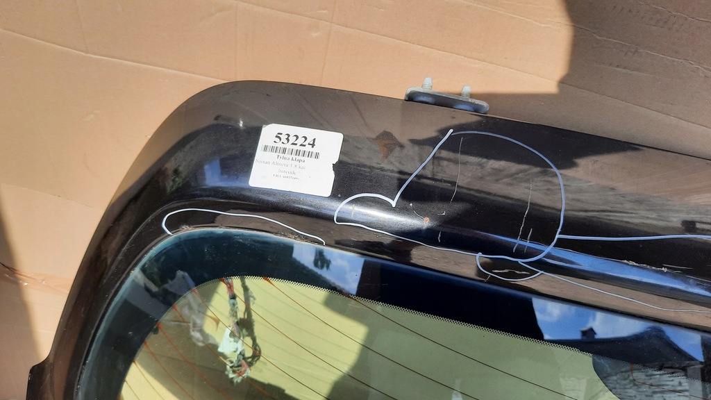 фото №6, Крышка багажника задняя nissan almera 01r hb