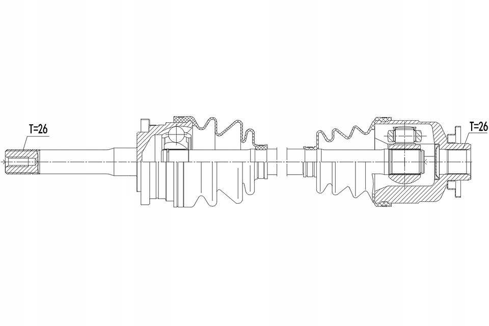 фото №1, Nty привідний вал привідна