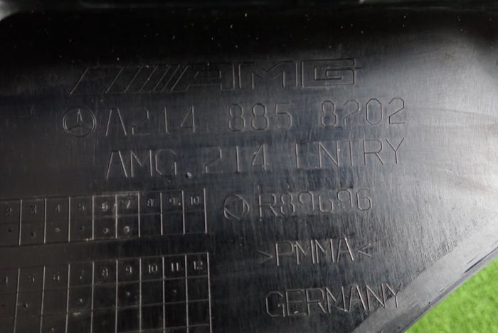 фото №12, Mercedes w214 214 amg e-klasa решётка бампера молдинг правая