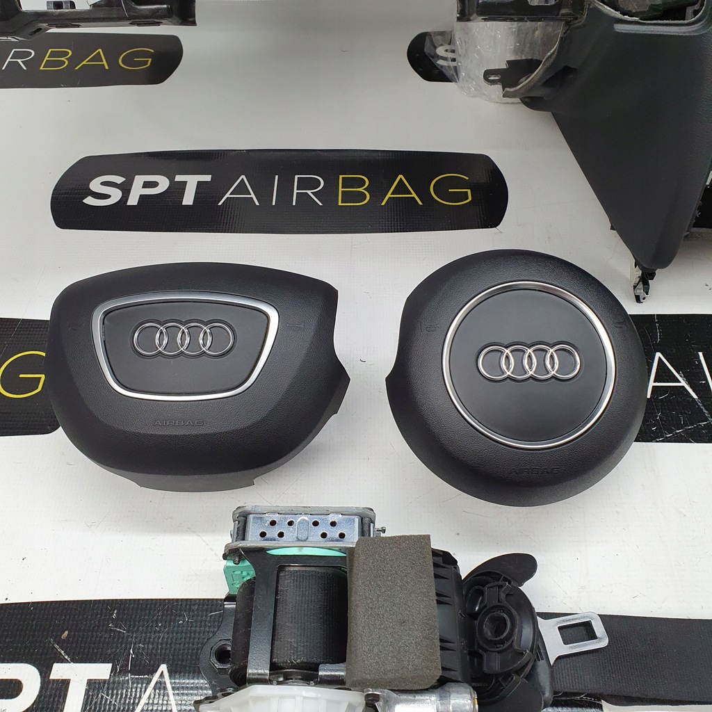 фото №6, A5 8t приборная панель консоль подушки безопасности ремни подушка безопасности шторки безопасности