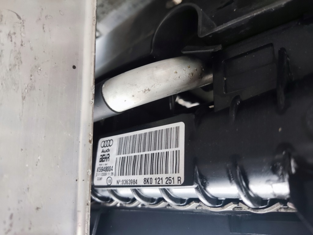 Ремень перед передний комплект радиатор вентилятор audi a4 b8 2.0 tdi 2007-2011 Доставка