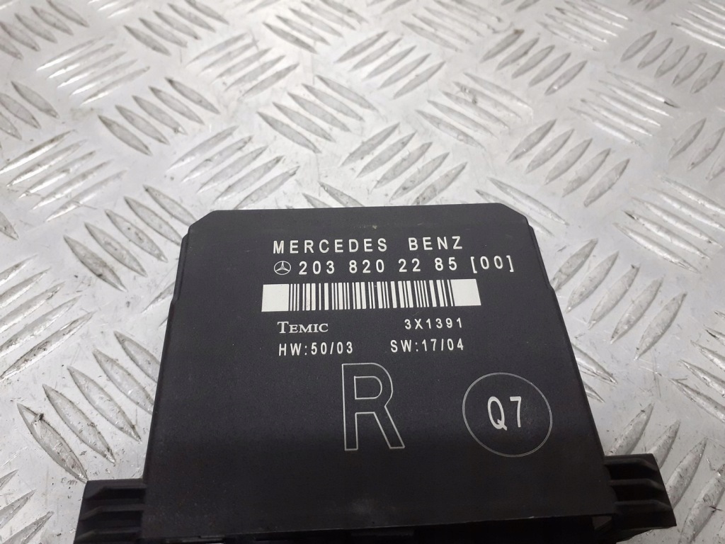 фото №4, Модуль двері правий задня mercedes c-klasa w203