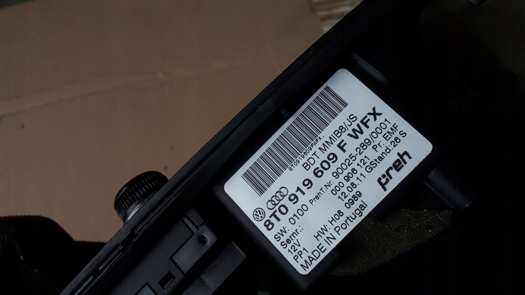 фото №8, S4 b8 a4 панель управление mmi 8t0919609f eu a5 s5