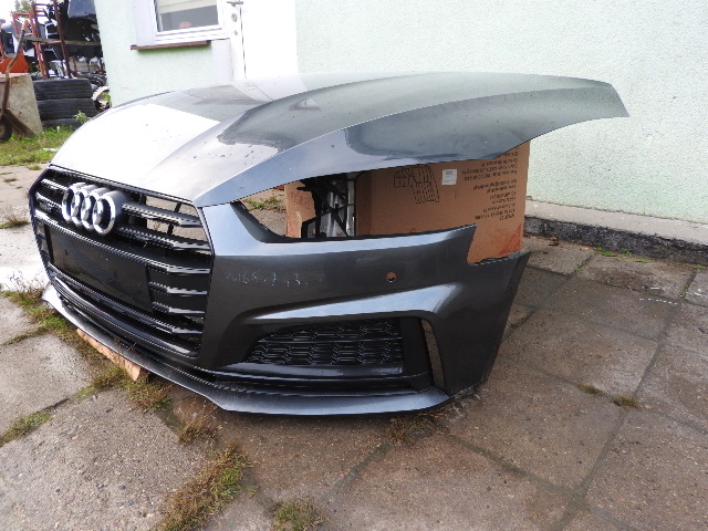 фото №5, Audi a5 b9 8w6 s-line бампер pas балка капот перед 16-