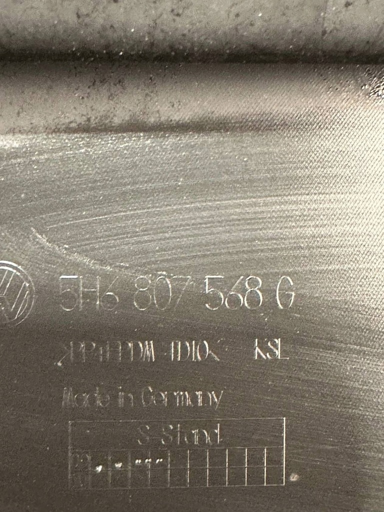 фото №7, Vw golf viii 8 gti clubsport 20- спойлер бампера задняя задний 5h6807568g