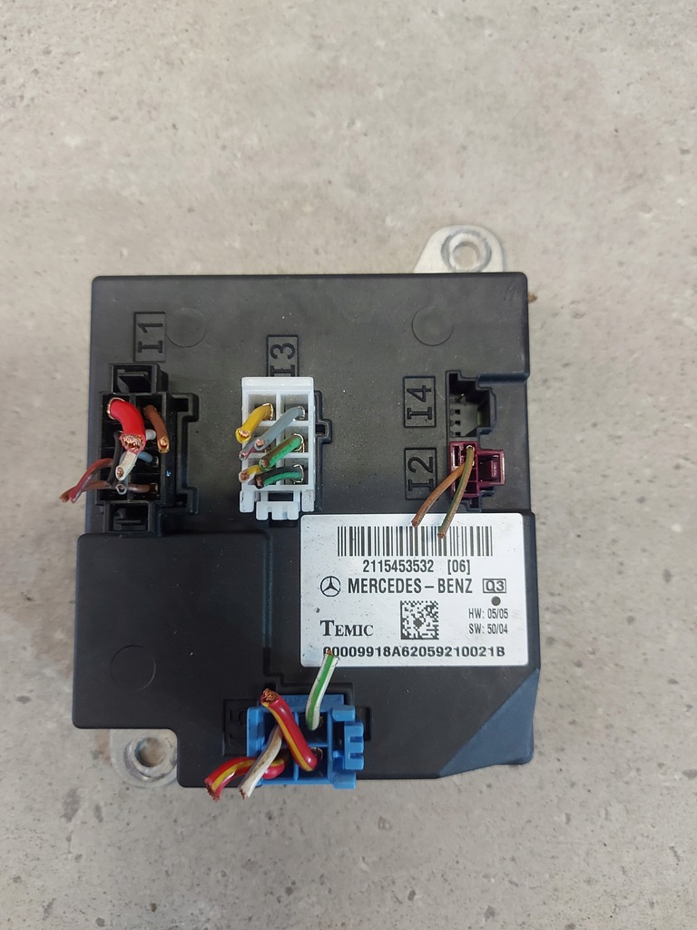 фото №1, Модуль блок управления сиденье mercedes w211 2115453532