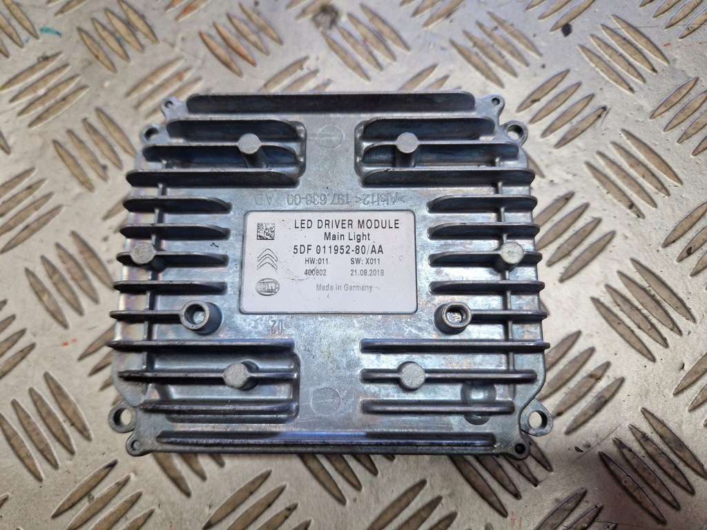 фото №3, Модуль led citroen c5 aircross 5df011952-80aa