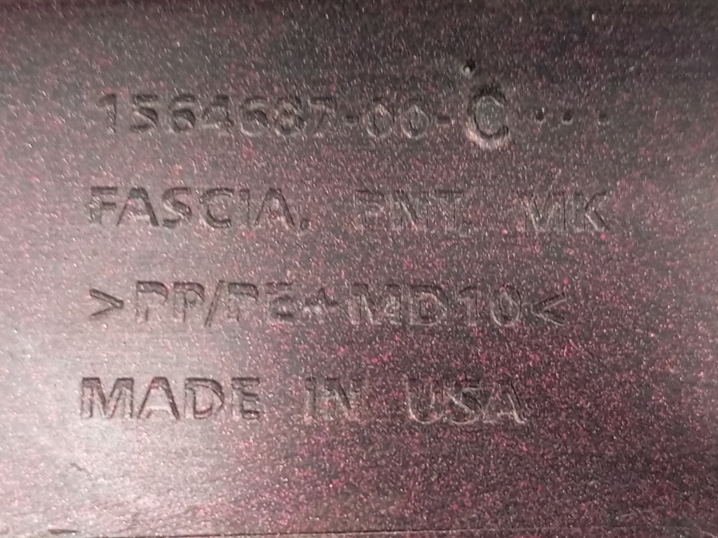 Tesla model s plaid lift 2021- бампер перед передній 1564687-00-c ÷ Зі Шроту