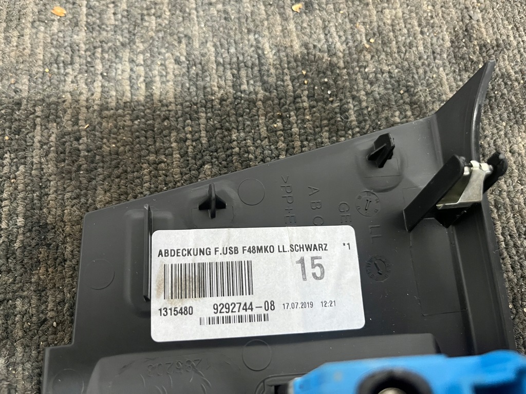 фото №9, Bmw x1 f48 lci lift 19r разъём port вход usb c оригинал