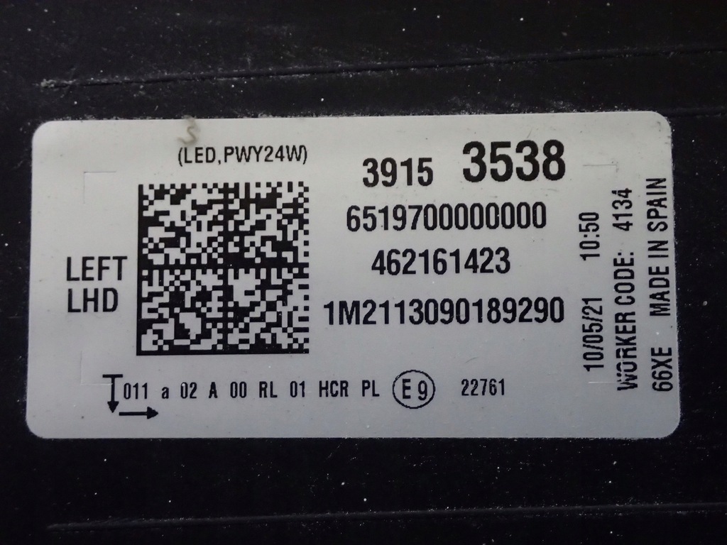 фото №3, Лампа ліва лівий full led opel crossland p17 2017-