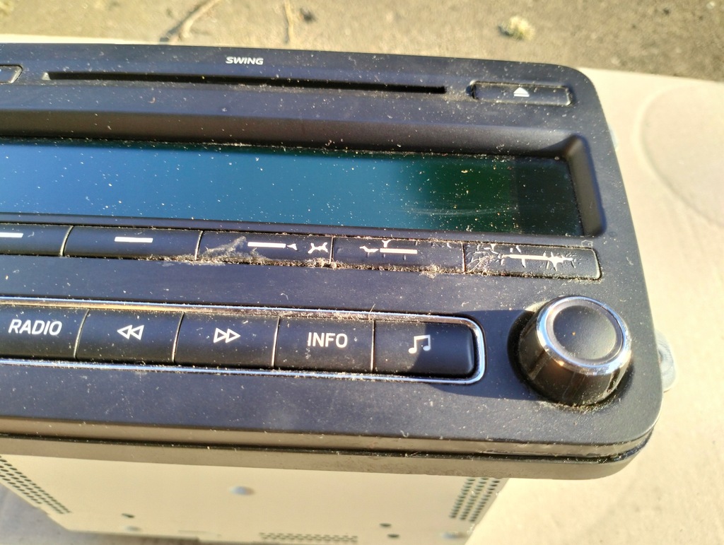 фото №2, Радіо skoda rapid 5j0035161f