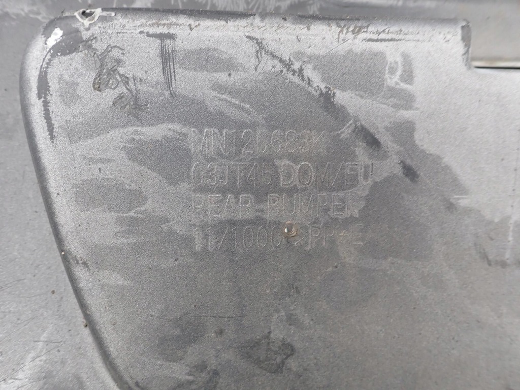 фото №14, Mitsubishi lancer vii 7 kombi 03-11 бампер задняя задний