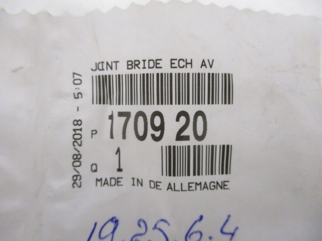 фото №5, C5 iii x7 c5 i ii c6 c8 прокладка системы выпускной nowa oryg. 170920