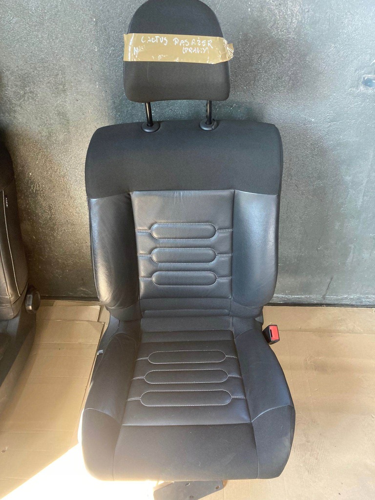 фото №1, Сиденье передний правый подушка безопасности c4 cactus полукожа