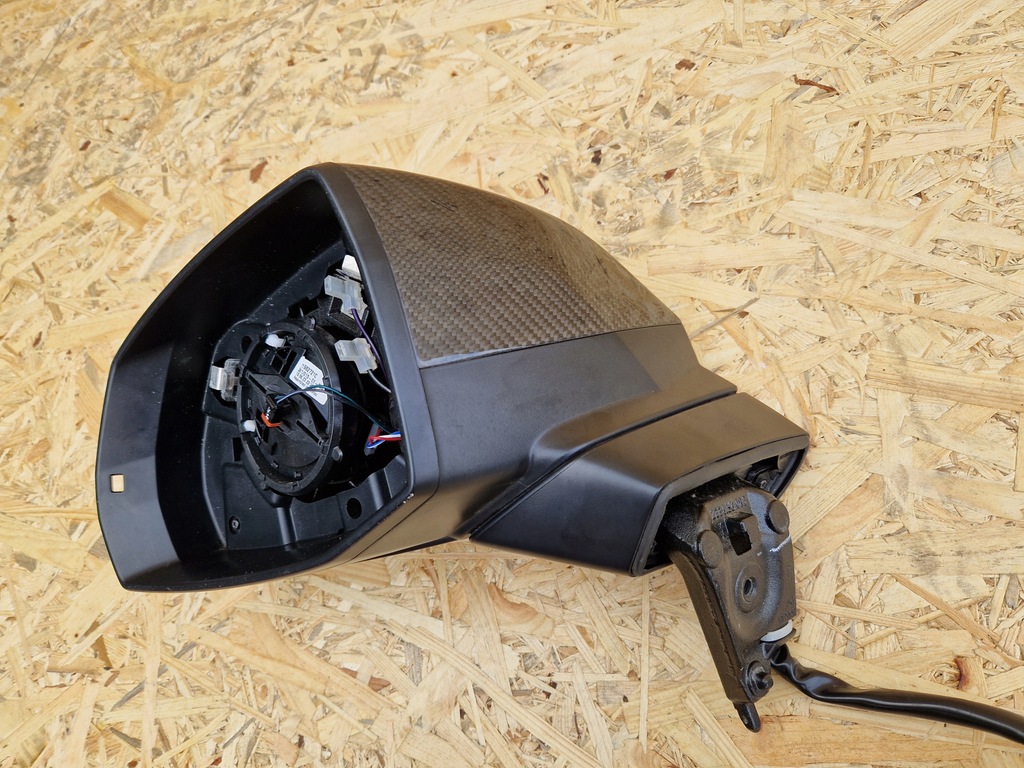 фото №6, Дзеркало ліва audi q7 4m 10 pin карбон