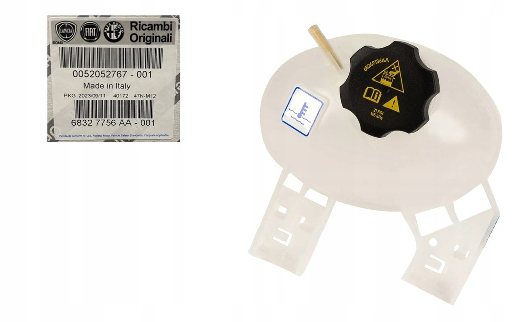 фото №1, Бак расширительный fiat 500x jeep renegade fca оригинальный номер