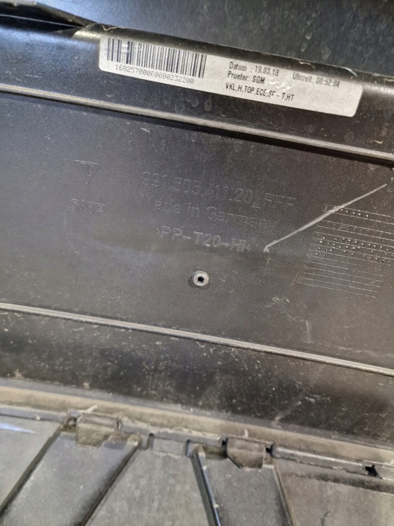 Porsche 911 991 turbo s lift бампер задняя оригинальный номер Недорого