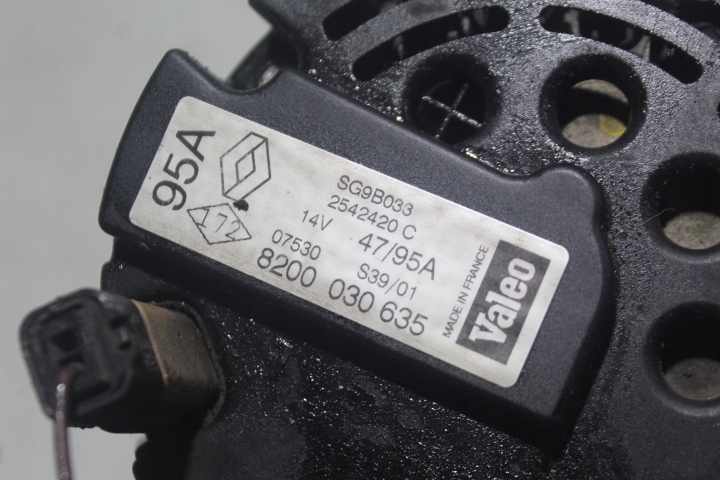 фото №4, Генератор renault megane scenic i 2.0