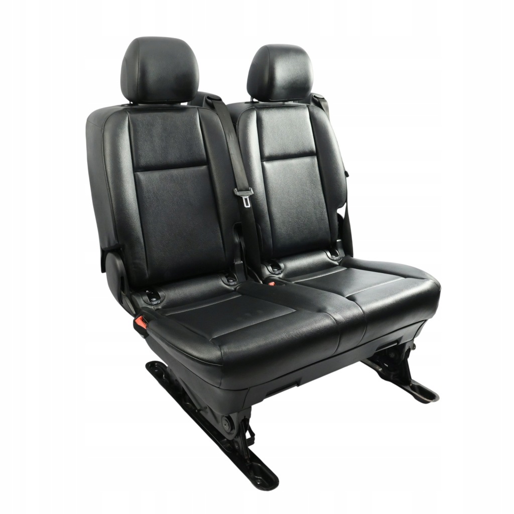 фото №10, Mercedes w639 viano задние сиденье двойной правое pierwszy ряд кожа