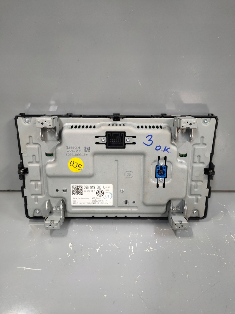 фото №7, Vw passat b8 golf vii arteon монітор дисплей навігації mib2 5g6919605a