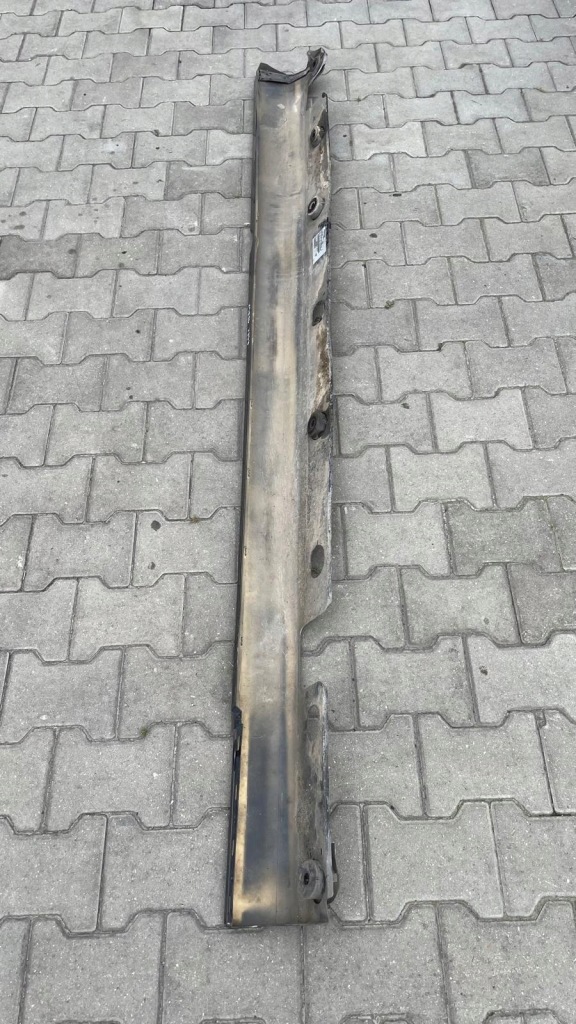 фото №5, Mercedes s w221 молдинг порог накладка правая цвет 9197