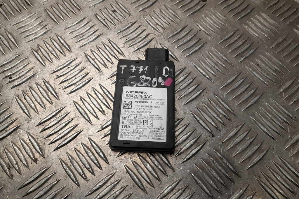 фото №1, Модуль мертвого pola jeep compass mp 68420480ac 2020