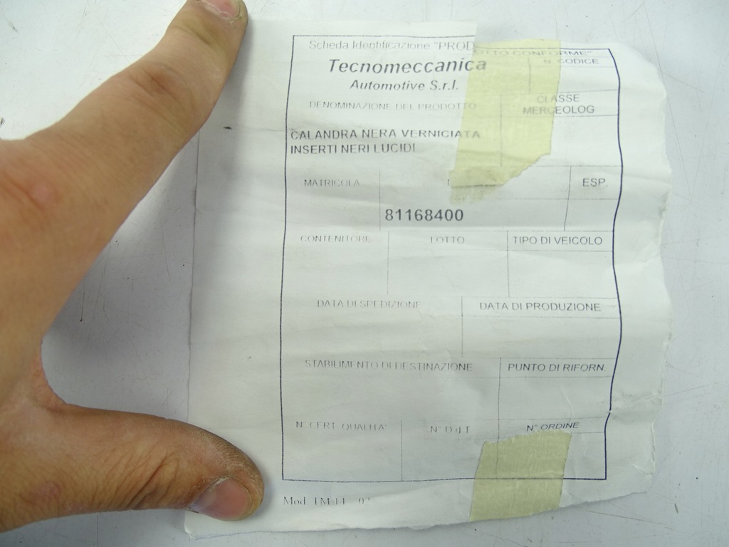 фото №6, Решітка радіатора решітка ferrari 612 scaglietti