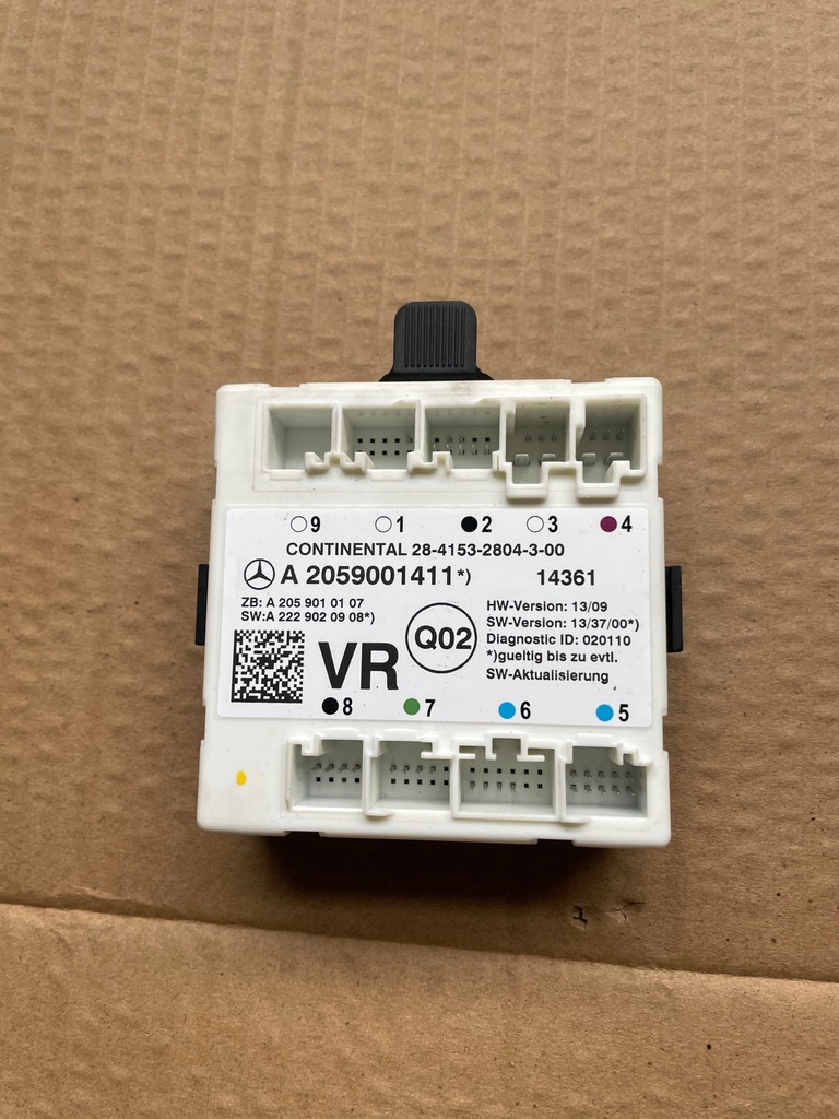 фото №1, Mercedes c 205 модуль дверь 2059001411